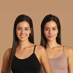 Friskers Black & Purple Non-Wired Full Coverage Everyday Bra - Pack of 2-picture-10