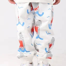 Anthrilo Girls Relaxed Fit Printed Mid-Rise Slip-On Joggers image 5