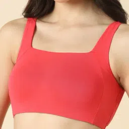 Van Heusen Pink Cotton Relaxed Fit Bra image 4