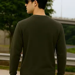 R.Code by The Roadster Life Co. Men Printed Sweatshirt image 3