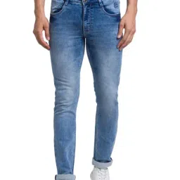Parx Medium Blue Slim Fit Jeans-picture-32