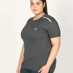 Chkokko Grey Plain T-Shirt image 4