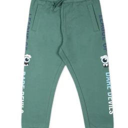 Plum Tree Kids Green Printed Joggers-picture-39