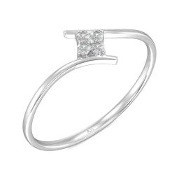 Joyalukkas 18k White Gold & Diamond Ring for Women-picture-25