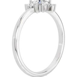 Sparkles Lab Grown Diamond 14k (585) White Gold Ring for Women-picture-22