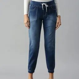 showoffff SHOWOFF Jogger Clean Look Blue Jeans-picture-11