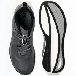 U.S. Polo Assn. Men's Grey Running Shoes image 4