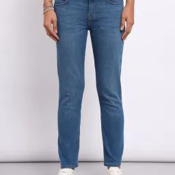 Lee Indigo Slim Fit Mid Rise Jeans-image-10