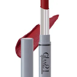 Glam21 Non Transfer Lipstick 02 Red Power - 2.8 gm image 4