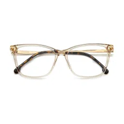 Carrera Black Rectangular Eye Frames for Women image 4