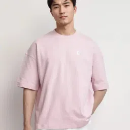 Rare Rabbit Pink Oversized Graphic T-Shirt-picture-32