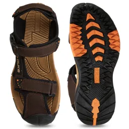 Duke Men's Brown Floater Sandals image 4