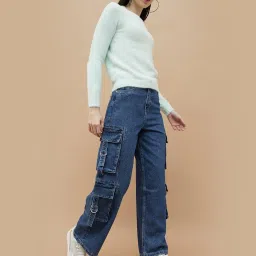 Ginger by Lifestyle Blue Medium Wash Jeans image 4