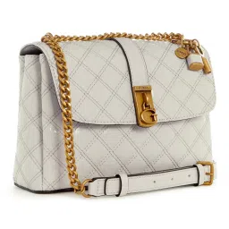 Guess Stone Quilted Gaia Convertible Crossbody Bag image 4