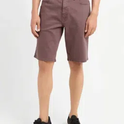 Levi's Brown Regular Fit Shorts-picture-39