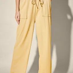 QIOA Women Relaxed High-Rise Cargos Trousers-picture-15