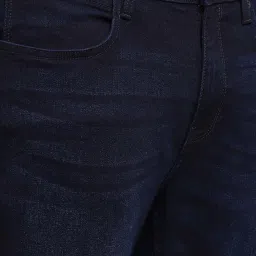 Lee Arvin Navy Slim Fit Lightly Washed Jeans image 4