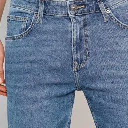 celio celio* Blue Skinny Fit Lightly Washed Jeans image 4