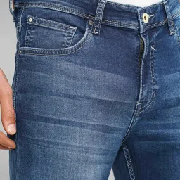 celio celio* Blue Slim Fit Lightly Washed Jeans image 4
