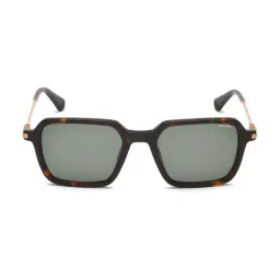 Police Green UV Protection Square Unisex Sunglasses image 2