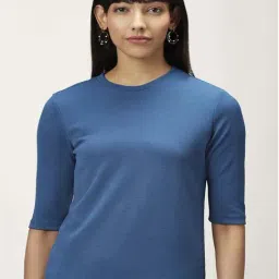 Annabelle by Pantaloons Blue Regular Fit Top-image-27