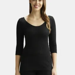 Jockey 2549 Black Cotton Rich Thermal Set image 3