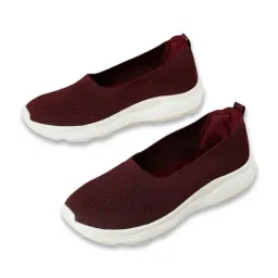 Ginger by Lifestyle Women's Wine Slip-On Shoes image 5