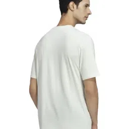 Adidas Green Cotton Regular Fit Sports T-Shirt image 2