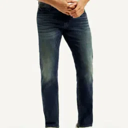 Levi's 511 Navy Cotton Slim Fit Jeans-picture-39
