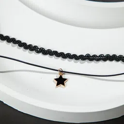 Niscka Gold-Plated Layered Minimal Necklace image 4