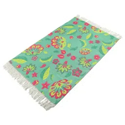 india circus by krsnaa mehta India Circus By Krshna Mehta Multi Cotton Printed Rug image 3