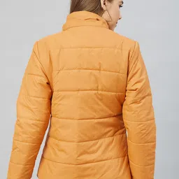 Carlton London Hooded Neck Long Sleeve Lightweight Puffer Jacket image 4