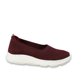 Ginger by Lifestyle Women's Wine Slip-On Shoes image 2