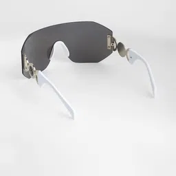 French Accent Men Shield Sunglasses with Polarised Lens image 5