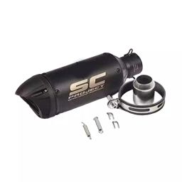 RA Accessories Black SC Project Mini2 Silencer Exhaust for Ducati Superbike 1198 SP-picture-35