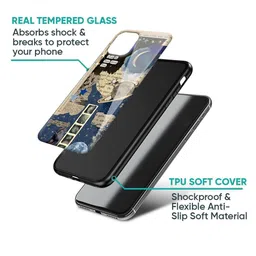 QRIOH Abstract Printed iPhone 17 Pro Back Case Mobile Accessories image 3