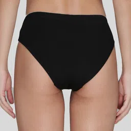 AMUL COMFY Pack Of 3 Mid-Rise Pure Cotton Hipster Briefs- AC-PLPANIE-AF-BK-OL-4XL-3PC image 3