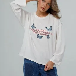 LULU & SKY Women Printed Pure Cotton 1 T-shirt-picture-24