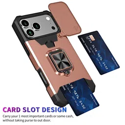 Luxury Kase Solid Printed iPhone 17 Pro Back Case Mobile Accessories image 2