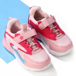 Cute Walk by Babyhug Casual Shoes With Velcro Closure - Pink-picture-11