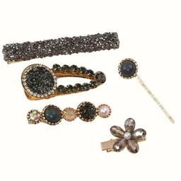 SH FSN Women Set of 5 Alligator Hair Clip-picture-15