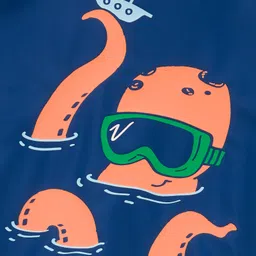 Carter's  2-Piece Octopus Rashguard Swim Set - Blue image 3