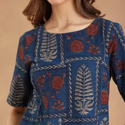 Fabindia Floral Print Dress image 3