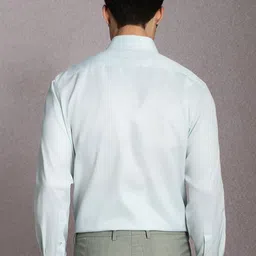 Luxure by Louis Philippe Textured Formal Shirt image 2