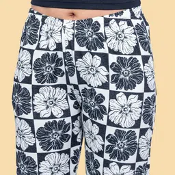 Kryptic Pack Of 2 Printed Relaxed-Fit Pure Cotton Lounge Pants image 5