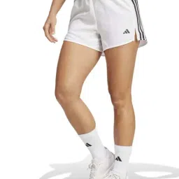 Adidas White Regular Fit Sports Shorts-picture-23