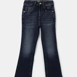 United Colors of Benetton Kids Blue Regular Fit Jeans-picture-22