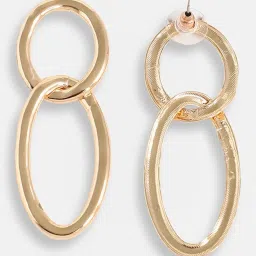 Sohi Gold Plated Designer Party Drop Earrings image 4