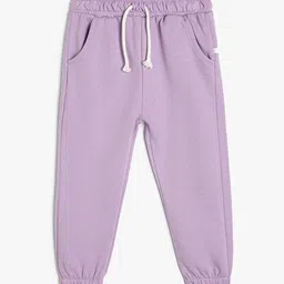 Koton Girls Pure Cotton Mid-Rise Joggers-picture-25