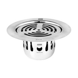 Chilly 150 mm Cockroach Trap Stainless Steel Matt Finish Silver, CCT-RRDFC-150-picture-4